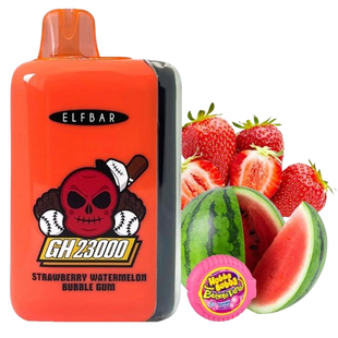 Elf Bar GH23000 Strawberry Watermelon Bubble Gum (Клубнично-арбузная жевательная резинка) Bubble фото