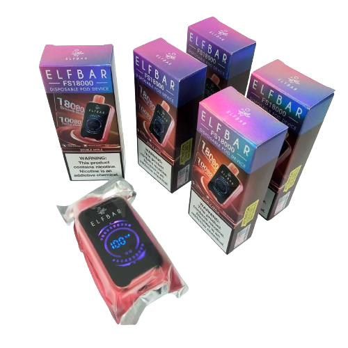 Elf Bar FS18000 Blueberry Raspberry (Черника Малина) Blueberry Raspberry фото