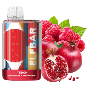Elf Bar TE6000 Raspberry pomegranate (Малина гранат) TE6000 Raspberry pomegranate фото