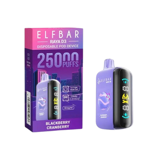 Elf Bar RAYA D3 25000 Blackberry Cranberry (Ежевика Клюква) 25000 Blackberry Cranberry фото