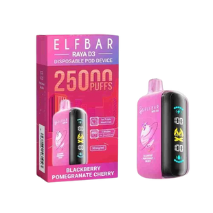 Elf Bar RAYA D3 25000 Blackberry Pomegranate Cherry (Ежевика Гранат Вишня) 25000 Blackberry Pomegranate Cherry фото