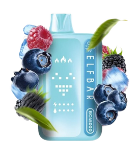 Elf Bar BC 45000 Blue Razz Ice (Голубая Малина со Льдом) Elf Bar BC 45000 Blue Razz Ice фото