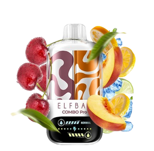Elf Combo Pro 30000 Cherry & Peach Lemonade ( Вишня & Персик Лимонад ) Elf Combo Pro 30000 Cherry & Peach Lemonade  фото