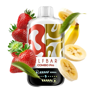 Elf Combo Pro 30000 Strawberry & Banana ( Клубника & Банан ) Elf Combo Pro 30000 Strawberry & Banana  фото