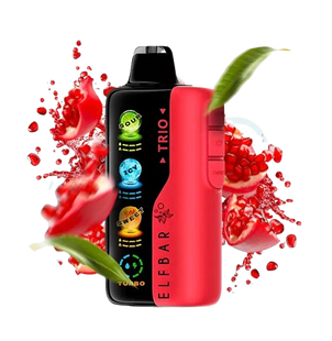 Elf Bar Trio 40000 Pomegranate Blast (Гранат) Elf Bar Trio 40000 Pomegranate Blast фото